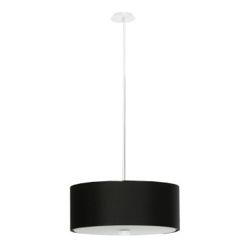 Hanglamp aan een koord SKALA 3xE27/60W/230V diameter 30 cm zwart