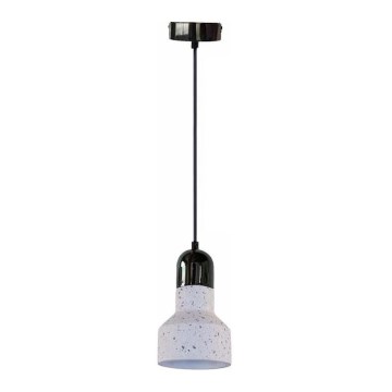 Hanglamp aan een koord TERRAZZO 1xE27/60W/230V diameter 12 cm crème