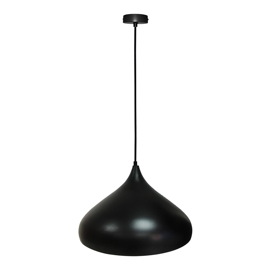 Hanglamp aan een koord VIBORG 1xE27/40W/230V zwart