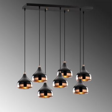 Hanglamp aan een koord YILDO 7xE27/40W/230V