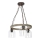 Hanglamp aan ketting HAKON 3xE27/60W/230V