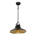 Hanglamp aan ketting IRON 1xE27/60W/230V