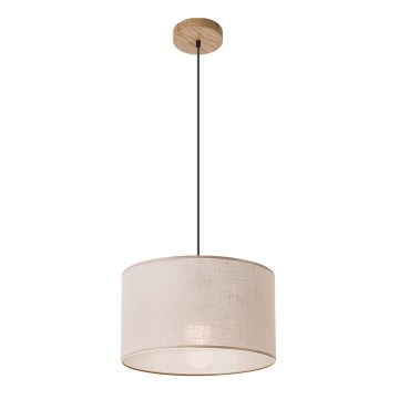 Hanglamp aan koord ANTONIO 1xE27/60W/230V, eiken