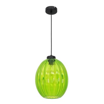 Hanglamp aan koord BLICK 1xE27/60W/230V groen