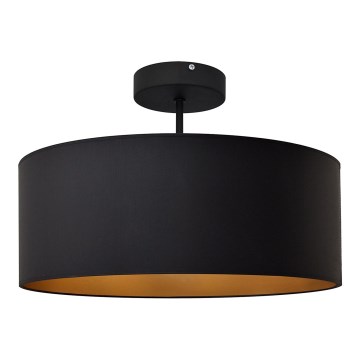 Hanglamp  ALBA 3xE27/60W/230V zwart/gouden