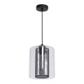 Hanglamp ELDA 1xE27/60W/230V zwart