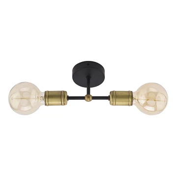 Hanglamp met vaste pendel RETRO 2xE27/60W/230V