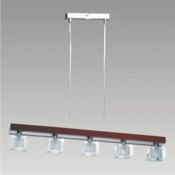 Hanglamp OMEGA 5xG9/40W/2320V rubberen boom