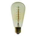 Heavy-duty decoratieve dimbare lamp SELEBY ST64 E27/40W/230V 2200K