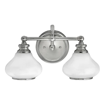 Hinkley - LED Badkamer wandlamp AINSLEY 2xG9/3W/230V IP44 chroom
