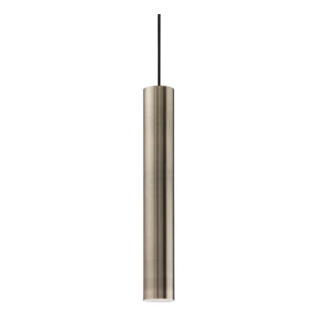 Ideal Lux - Hanglamp aan koord 1xGU10/28W/230V brons