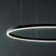 Ideal Lux - LED Hanglamp aan een koord ORACLE SLIM LED/55W/230V diameter 90 cm zwart