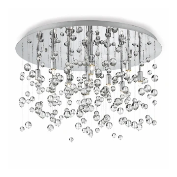 Ideal Lux - LED Plafondlamp NEVE 8xG9/3W/230V diameter 40,5 cm chroom