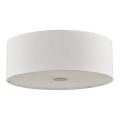 Ideal Lux - Plafondlamp WOODY 4xE27/60W/230V diameter 50 cm wit