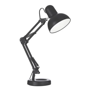 Ideal Lux - Tafellamp 1xE27/40W/230V zwart