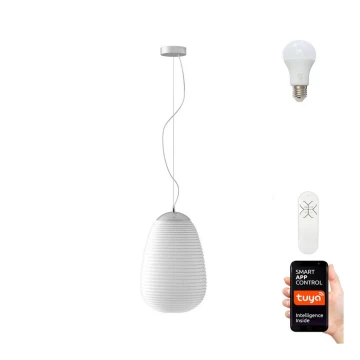 Immax NEO 07066L - LED RGBW Hanglamp dimbaar COCONO 1xE27/8,5W/100-240V 24 cm Tuya