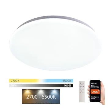 Immax NEO 07156-45 - Dimbare LED Plafondlamp ANCORA LED/36W/230V 2700-6500K Wi-Fi + afstandsbediening + Tuya