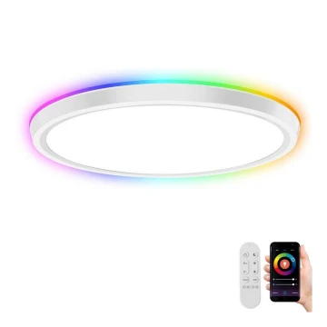 Immax NEO 07164-40 - LED RGB+CCT Dimbare plafondlamp NEO LITE TUDO LED/50W/230V Wi-Fi Tuya +remote bediening