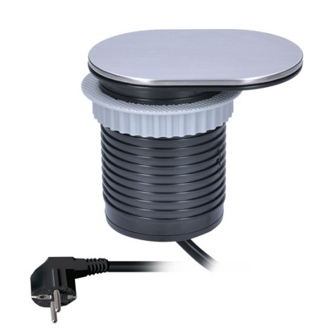 Klassiek Kaal Zie insecten Solight PP124 − Inbouw USB-stopcontact met schuifdeksel 10A/230V |  Lampenmanie