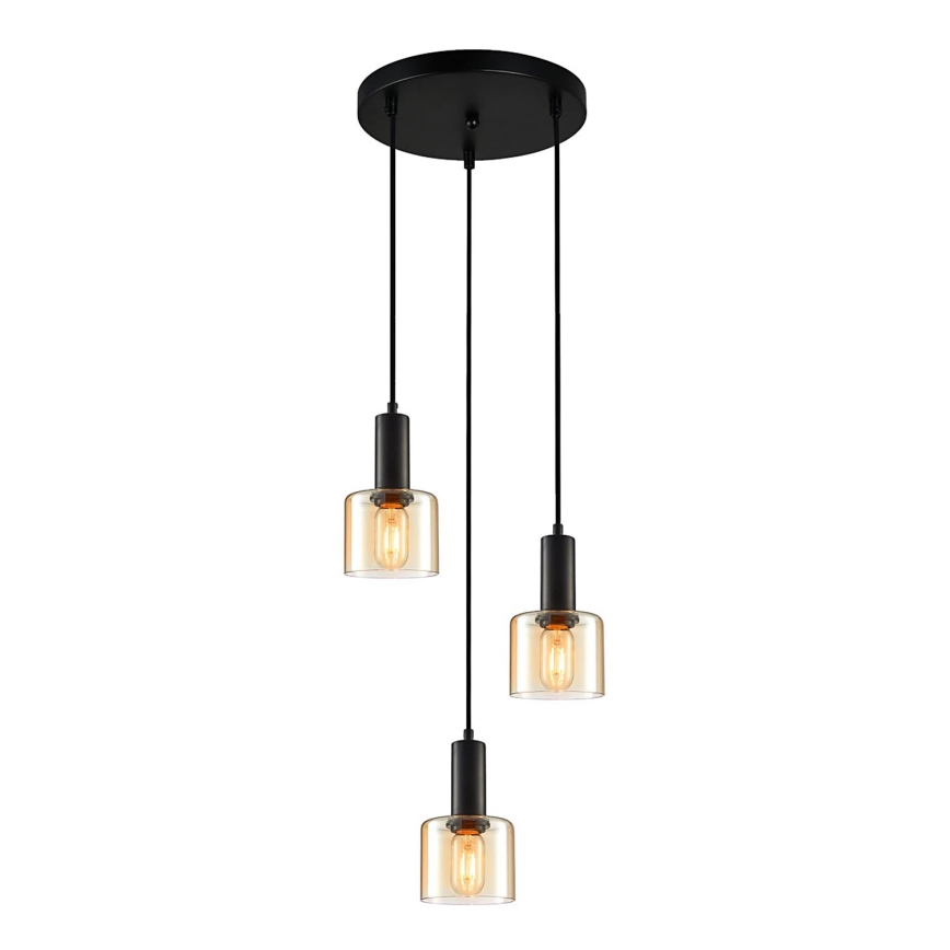 ITALUX - Hanglamp aan een koord SANTIA 3xE27/40W/230V