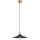 ITALUX - Hanglamp aan een koord VERDA 1xE27/40W/230V diameter 36 cm zwart