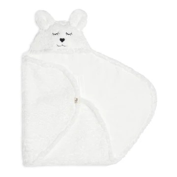 Jollein - Inbakerdeken fleece Bunny 100x105 cm Snow White