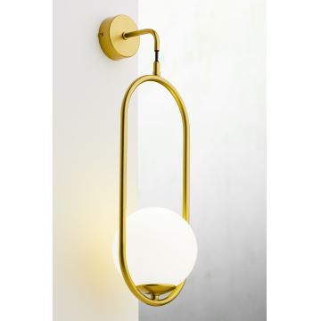 Jupiter 2043 - Wandlamp IGON 1xE14/40W/230V goud