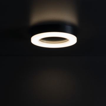 LED Plafondlamp voor buiten TURA LED/15W/230V 4000K IP54 zwart