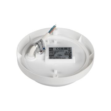 LED Badkamer plafondlamp TOLU LED/9W/230V 4000K IP54 wit