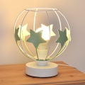 Kindertafel lamp STARS 1xE27/15W/230V groen/wit