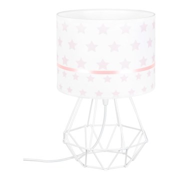 Lamp voor Kinderen PIKKI 1xE27/60W/230V roze