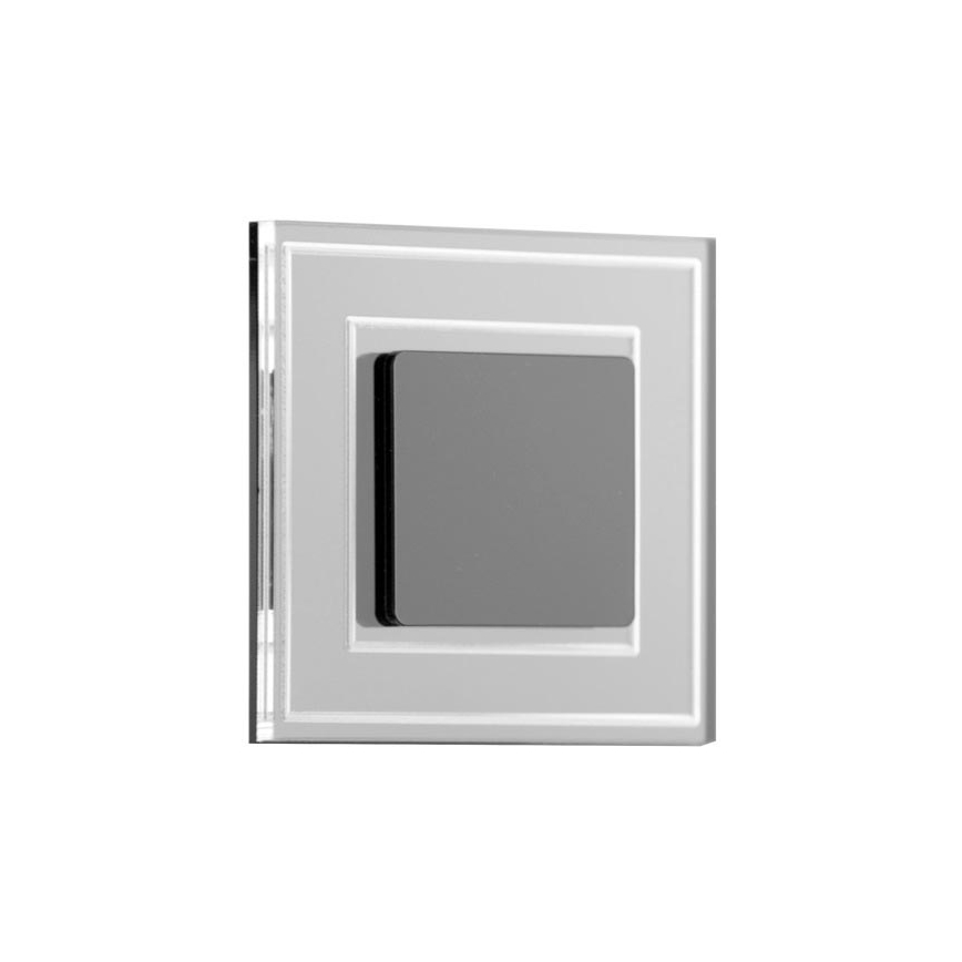 LDST KE-01-CB-BZ8 - LED Trapverlichting KELLY 8xLED/1,2W/230V glanzend zwart 6500K