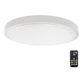 LED Badkamer plafondlamp met sensor LED/36W/230V 4000K IP44 wit + afstandsbediening