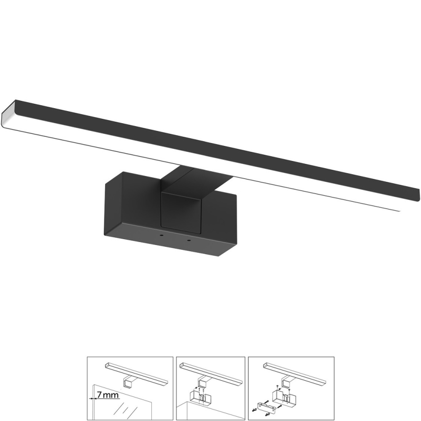 LED Badkamer spiegelverlichting LED/12W/230V 4000K IP44 60 cm