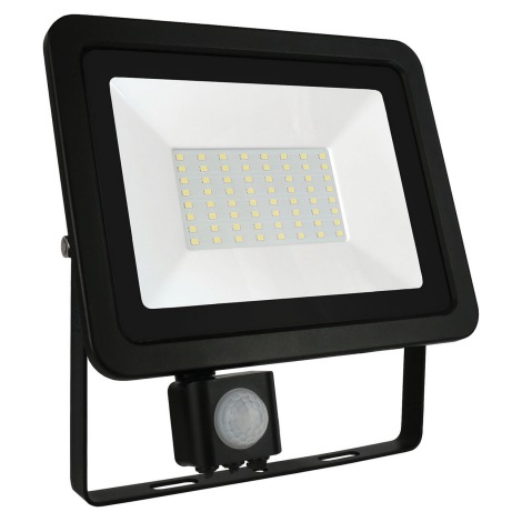 LED met sensor NOCTIS LUX 3 LED/50W/230V IP44 zwart |