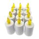 LED Candle LED/2xAA warm wit 10,8 cm wit
