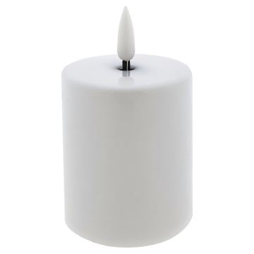 LED Candle LED/2xAA warm wit 9 cm wit