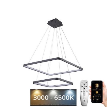 LED Dimbare hanglamp aan snoer LED/90W/230V 3000-6500K + afstandsbediening
