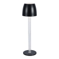 LED Dimbare oplaadbare touch tafellamp LED/3W/5V 3000K 1800 mAh zwart
