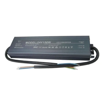 LED Elektronische transformator 150W/24V IP67