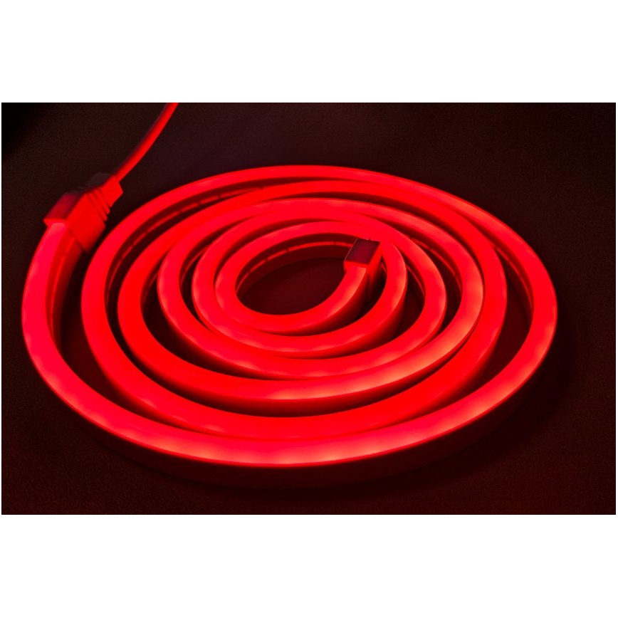 LED Flexibel strip NEON LED/5V USB 1,8 m rood