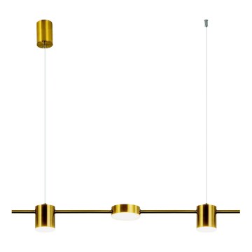LED Hanglamp aan een koord LED/24W/230V 3000K goud