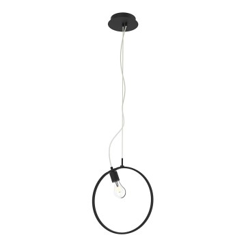 LED Hanglamp aan een koord SKIROS 1xE27/60W/230V + LED/12W