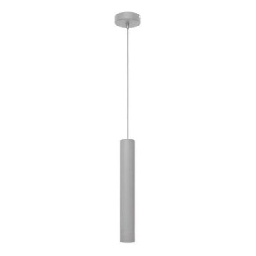 LED Hanglamp aan een koord TUBA 1xGU10/4,8W/230V grijs