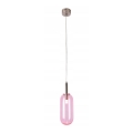 LED Hanglamp aan koord FIUGGI LED/6W/230V roze