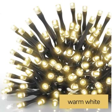 LED Kerst buitenketting 120xLED/8,9m IP44 warm wit