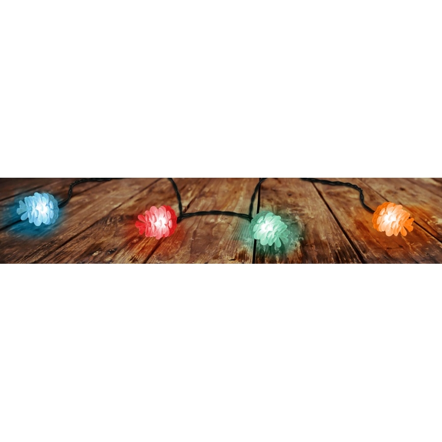 LED Kerst Lichtketting voor Buiten 40xLED/15m IP44 meerdere kleuren