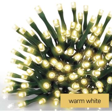 LED Kerst Lichtketting voor Buiten 600xLED/8 modi 15m IP44 warm wit