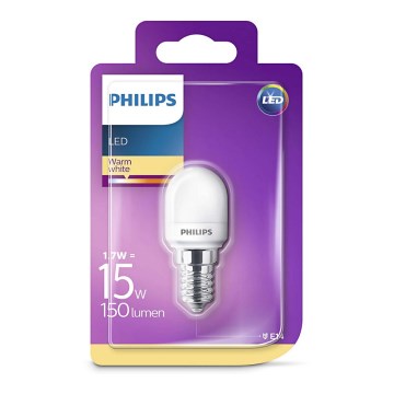 LED Koelkastlamp Philips E14/1,7W/230V 2700K