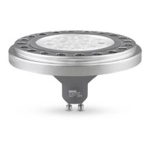 LED Lamp AR111 GU10/12W/230V 3000K zilver 30°